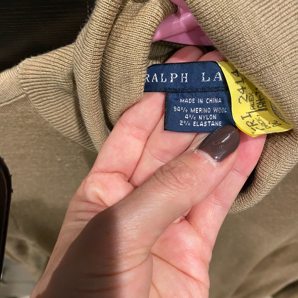 Ralph Lauren Merino Wool Sweater Dress